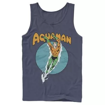 Мужская майка для плавания и танцев DC Comics Aquaman Licensed Character