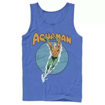 Мужская майка для плавания и танцев DC Comics Aquaman Licensed Character