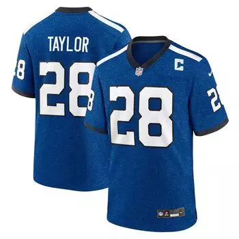 Мужская майка Джонатана Тейлора Royal Indianapolis Colts Indiana Nights Alternate Game Nike