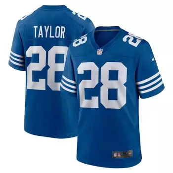 Мужская майка Джонатана Тейлора Royal Indianapolis Colts Alternate Game Nike