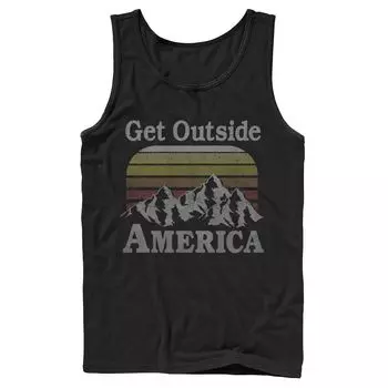 Мужская майка Fifth Sun Get Outside America Licensed Character