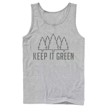 Мужская майка Fifth Sun Keep It Green Pine Trees Licensed Character