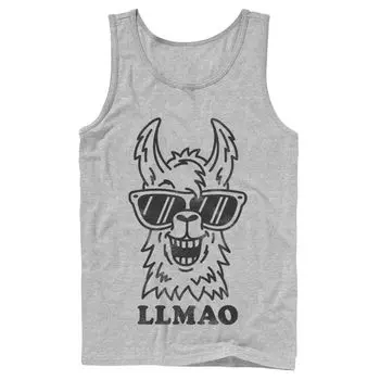 Мужская майка Fifth Sun Llmao Llama Line Art Licensed Character