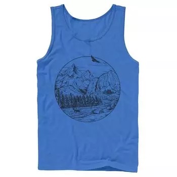 Мужская майка Fifth Sun Mountain Falls Sketch Tank Licensed Character