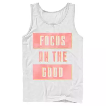 Мужская майка Fifth Sun со вставками "Focus On The Good" Licensed Character