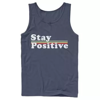 Мужская майка Fifth Sun Stay Positive Rainbow Licensed Character
