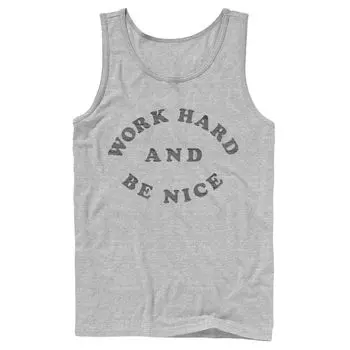 Мужская майка Fifth Sun Work Hard Be Nice Licensed Character