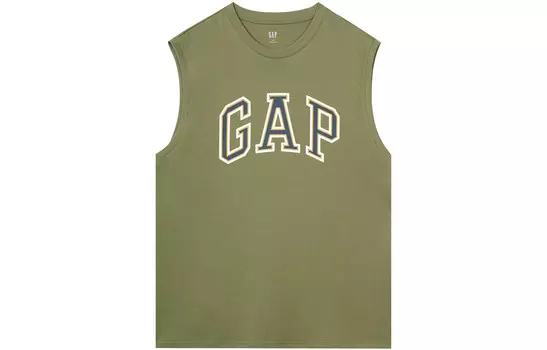 Мужская майка GAP, Армейский Зеленый