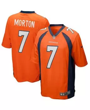 Мужская майка игрока пенсионера Craig Morton Orange Denver Broncos Game Nike
