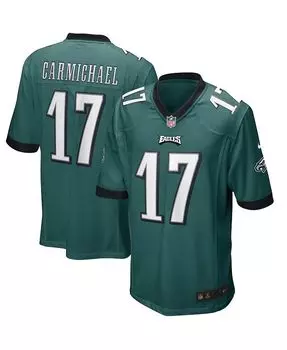 Мужская майка игрока пенсионера Harold Carmichael Midnight Green Philadelphia Eagles Game Nike, зеленый