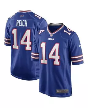 Мужская майка игрока в отставке Frank Reich Royal Buffalo Bills Game Nike
