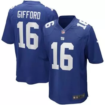 Мужская майка игрока в отставке Фрэнка Гиффорда Royal New York Giants Game Nike