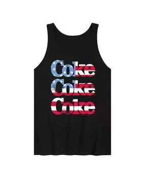 Мужская майка из джерси Hybrid Apparel Coca Cola Americana AIRWAVES, черный