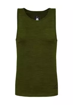 Мужская майка из шерсти мериноса Алис-Спрингс normani, зеленый