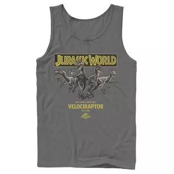 Мужская майка Jurassic World Blue, Charlie, Delta и Echo Pack. Licensed Character