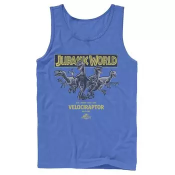 Мужская майка Jurassic World Blue, Charlie, Delta и Echo Pack. Licensed Character