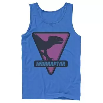 Мужская майка Jurassic World Indoraptor Silhouette Licensed Character