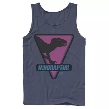 Мужская майка Jurassic World Indoraptor Silhouette Licensed Character