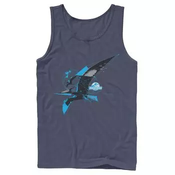 Мужская майка Jurassic World Pterodactyl с геометрическим полиграфическим рисунком Licensed Character