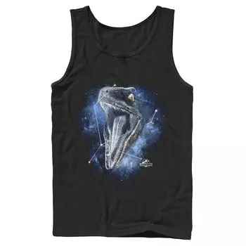 Мужская майка Jurassic World Raptor Roaring Constellation Licensed Character