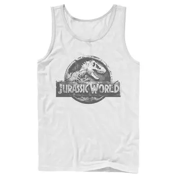 Мужская майка Jurassic World Two Return Stone с логотипом Licensed Character