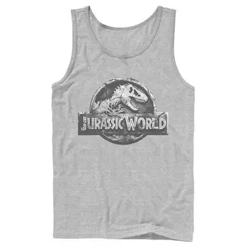 Мужская майка Jurassic World Two Return Stone с логотипом Licensed Character