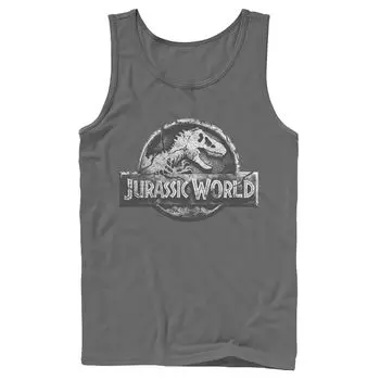 Мужская майка Jurassic World Two Return Stone с логотипом Licensed Character