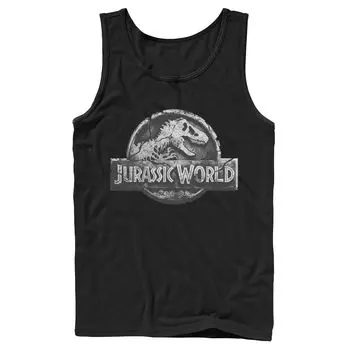 Мужская майка Jurassic World Two Return Stone с логотипом Licensed Character