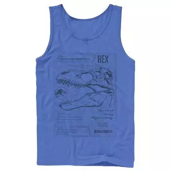 Мужская майка Jurassic World Two T-Rex Vintage Graph Tank Licensed Character