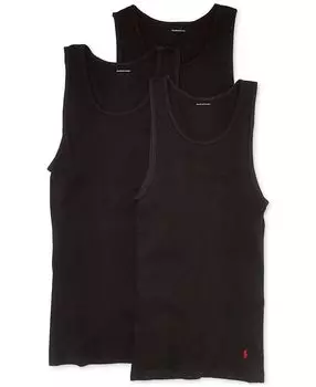 Мужская майка классического кроя, комплект из 3 шт. Polo Ralph Lauren