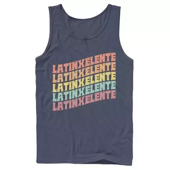 Мужская майка Latinxellente Text Licensed Character