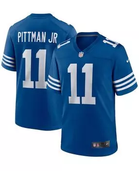 Мужская майка Майкла Питтмана младшего Royal Indianapolis Colts Alternate Game Nike