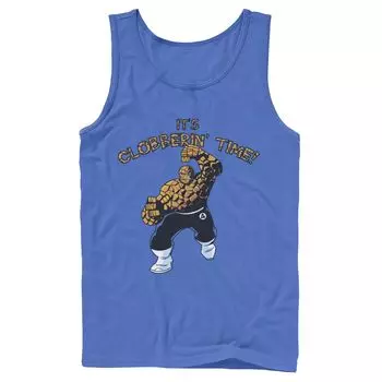 Мужская майка Marvel Fantastic Four The Thing Clobberin' Time Action Shot Tank Licensed Character