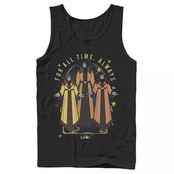 Мужская майка Marvel Loki Time Keepers For All Time Quote Licensed Character