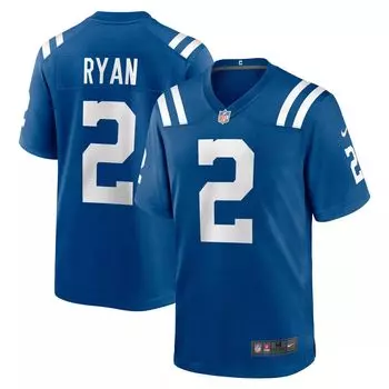 Мужская майка Matt Ryan Royal Indianapolis Colts Game Nike