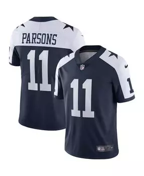 Мужская майка micah parsons navy dallas cowboys alternate vapor limited jersey Nike, синий
