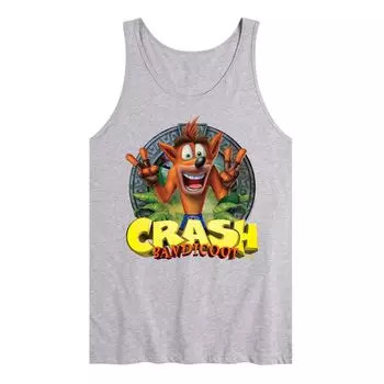 Мужская майка мира Crash Bandicoot Licensed Character