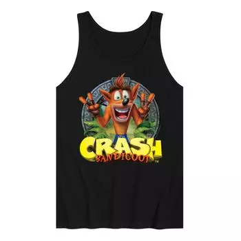 Мужская майка мира Crash Bandicoot Licensed Character