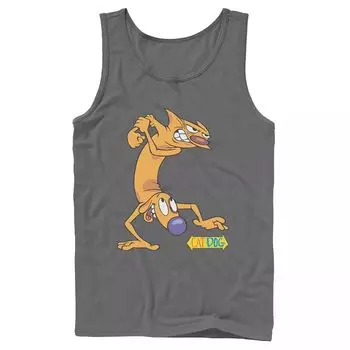 Мужская майка Nickelodeon CatDog Tough Guys Licensed Character