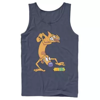 Мужская майка Nickelodeon CatDog Tough Guys Licensed Character