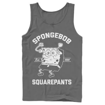 Мужская майка Nickelodeon SpongeBob SquarePants Excited Founded 99 Licensed Character
