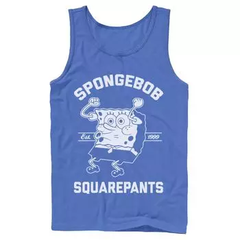 Мужская майка Nickelodeon SpongeBob SquarePants Excited Founded 99 Licensed Character