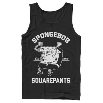 Мужская майка Nickelodeon SpongeBob SquarePants Excited Founded 99 Licensed Character
