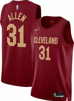Мужская майка Nike Cleveland Cavaliers Jarrett Allen #31 Icon Swingman