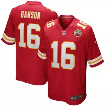 Мужская майка Nike Len Dawson Red Kansas City Chiefs Game Retired Player