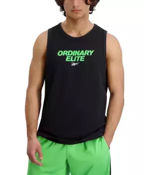 Мужская майка Ordinary Elite с логотипом Reebok, черный