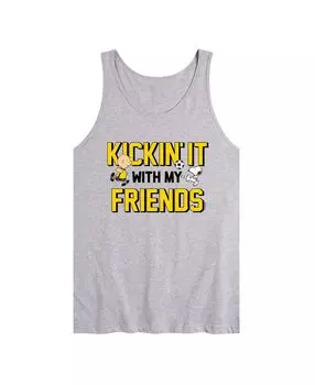 Мужская майка peanuts kickin' it AIRWAVES, серый