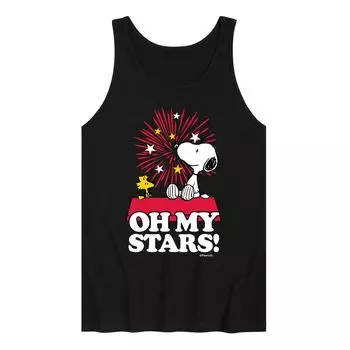 Мужская майка Peanuts Oh My Stars Licensed Character