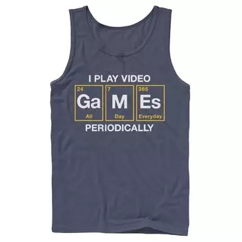 Мужская майка Periodic Gamer Tank Licensed Character