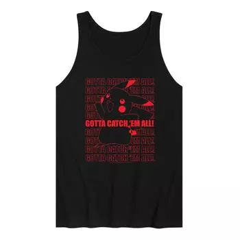 Мужская майка Pokemon Catch Em All Licensed Character